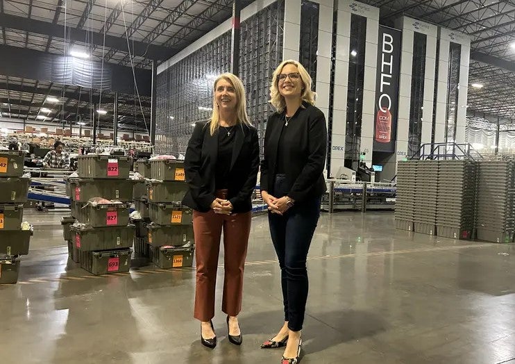 US Congresswoman Ashley Hinson Tours eBay Small Business in Iowa