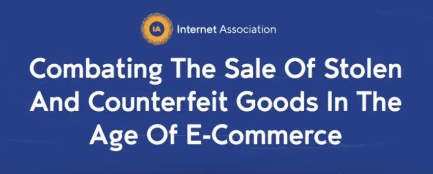 Title "Combating the sale of stolen and counterfeit goods in the age of e-commerce"